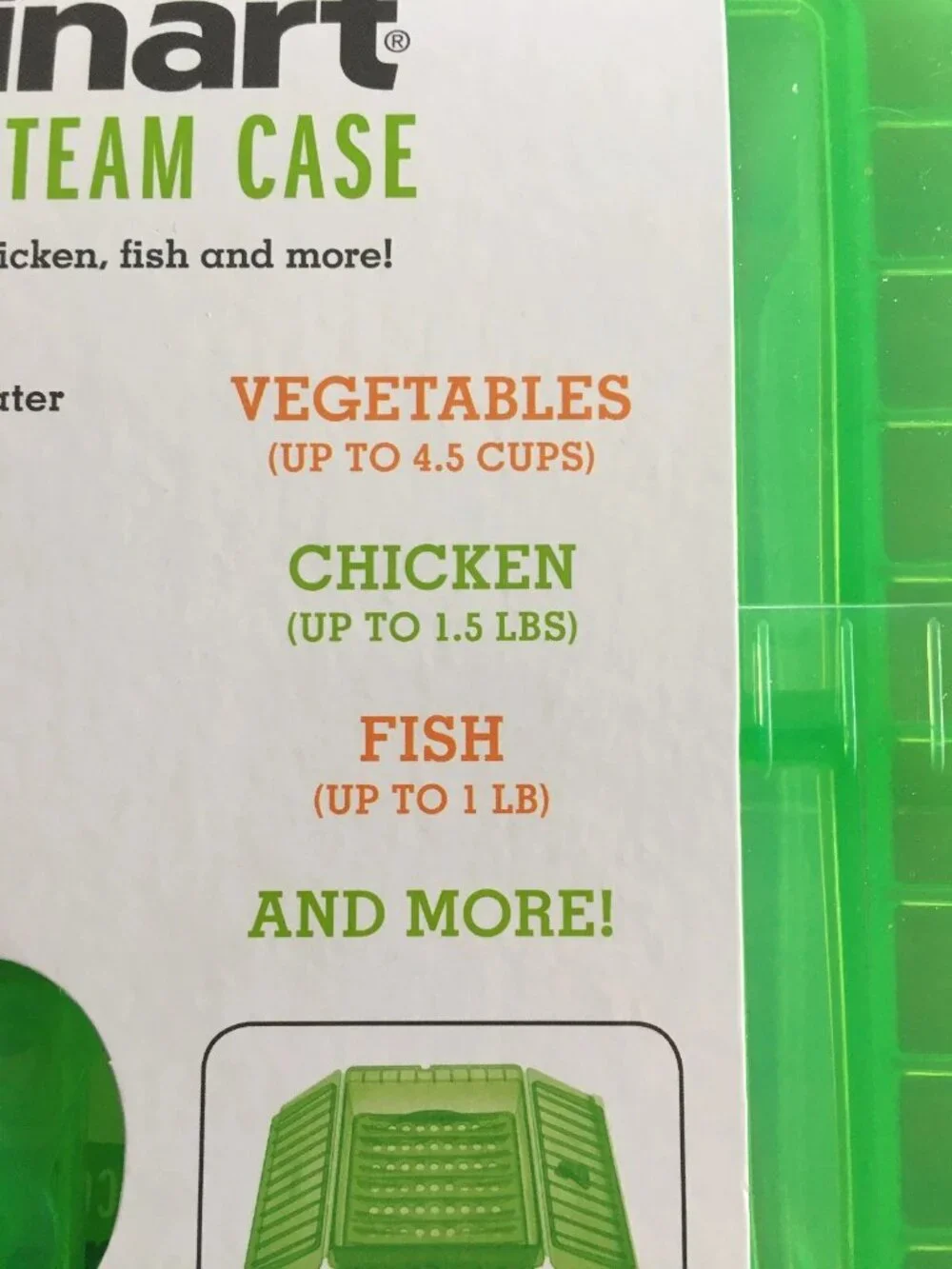 Cuisinart Silicone Steam Case Vegetable Food Steaming Oven Or Microwave NEW